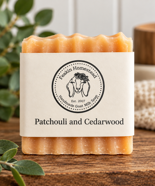 Patchouli + Cedarwood Soap