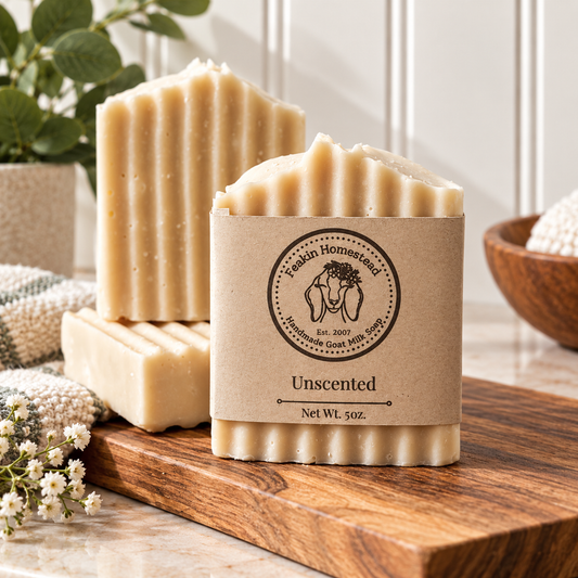 Unscented Goat Milk Soap