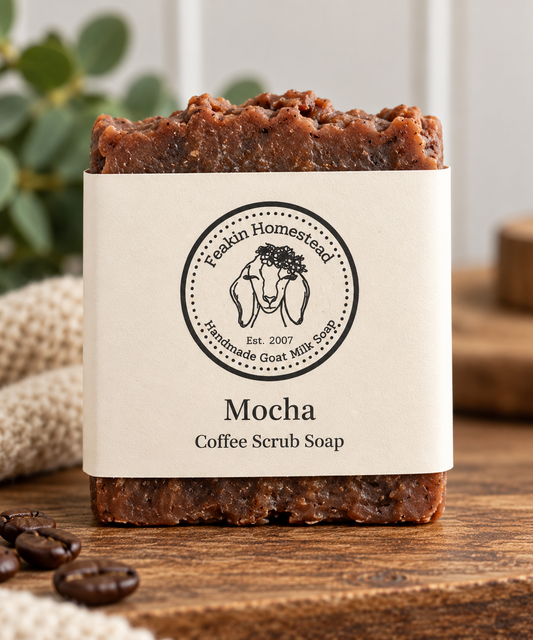Mocha Coffee Scrub Soap