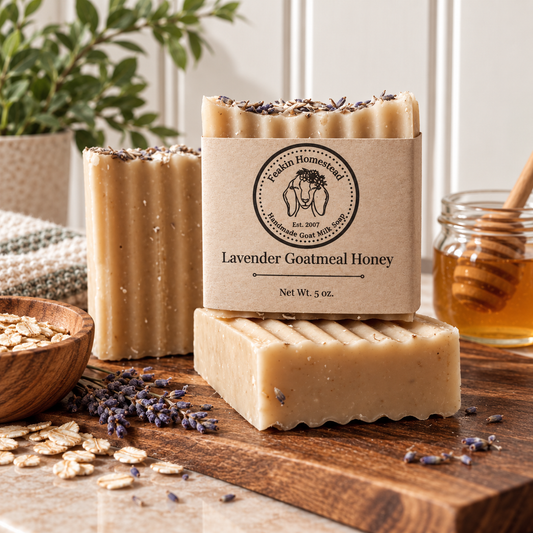 Lavender Goatmeal Honey Soap